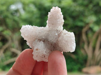 Natural Drusy Snow Finger Crystals x 20 From Albert's Mountain, Lesotho