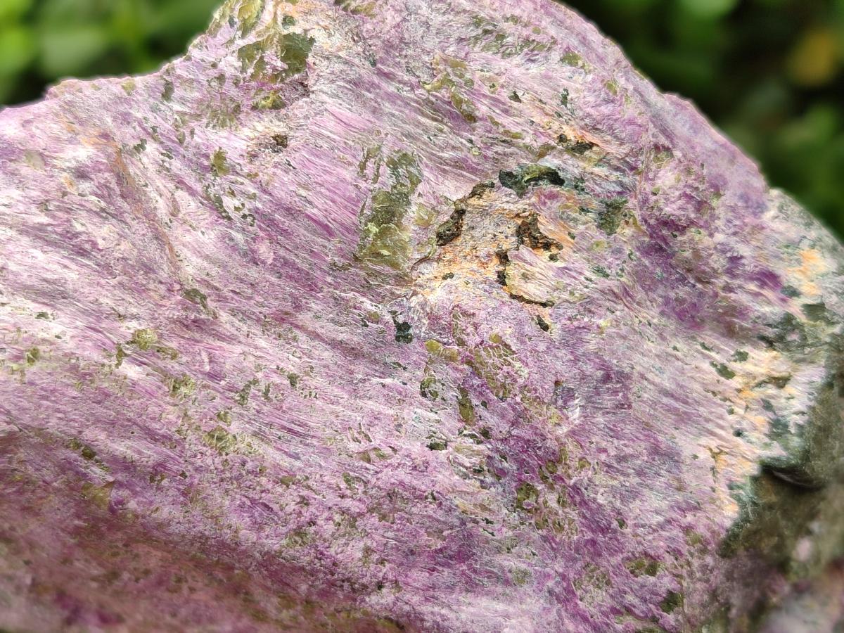 Natural Stichtite Cobbed Specimens x 2 From Barberton, South Africa