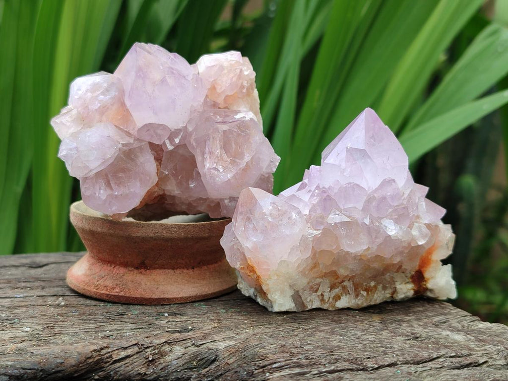 Natural Sunburst Amethyst Spirit Clusters x 6 From Boekenhouthoek, South Africa