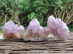 Natural Sunburst Amethyst Spirit Clusters x 6 From Boekenhouthoek, South Africa