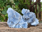 Natural Sky Blue Calcite Specimens x 12 From Namibia - Toprock Gemstones and Minerals 