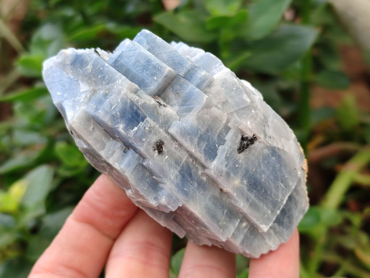 Natural Sky Blue Calcite Specimens x 12 From Namibia - Toprock Gemstones and Minerals 