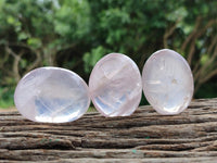 Polished Rose Quartz Palm Stones x 20 From Madagascar