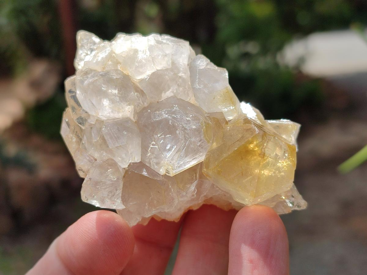 Natural Limonite Quartz Clusters x 24 From Solwezi, Zambia - Toprock Gemstones and Minerals 