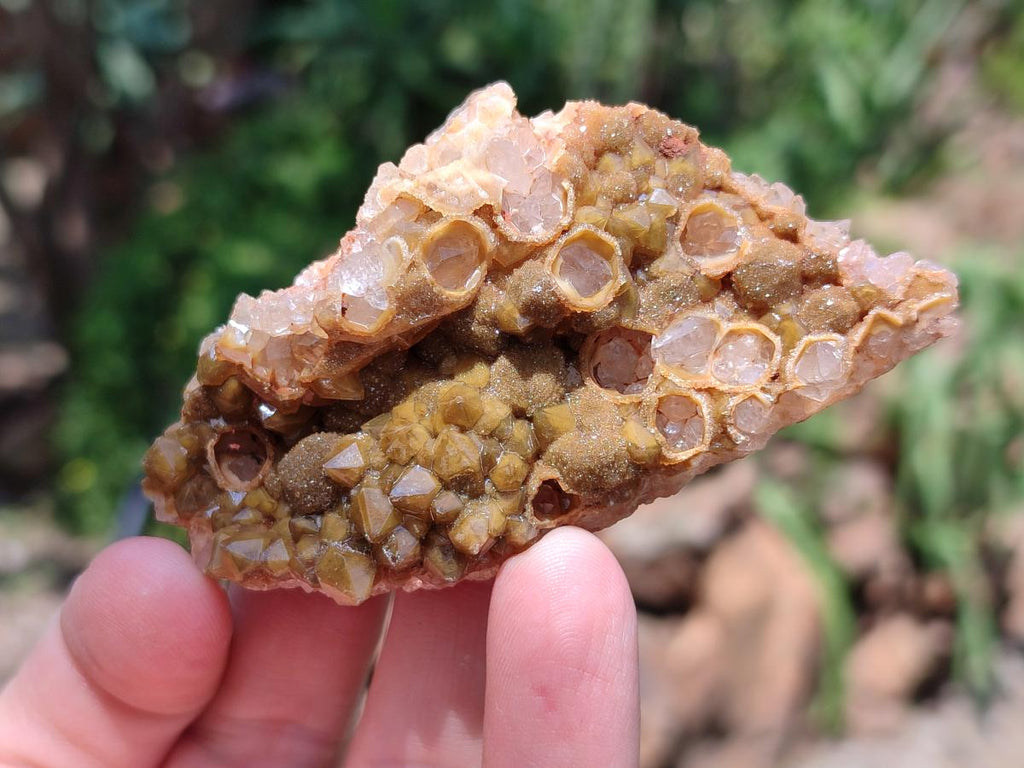 Natural Limonite Quartz Clusters x 24 From Solwezi, Zambia - Toprock Gemstones and Minerals 