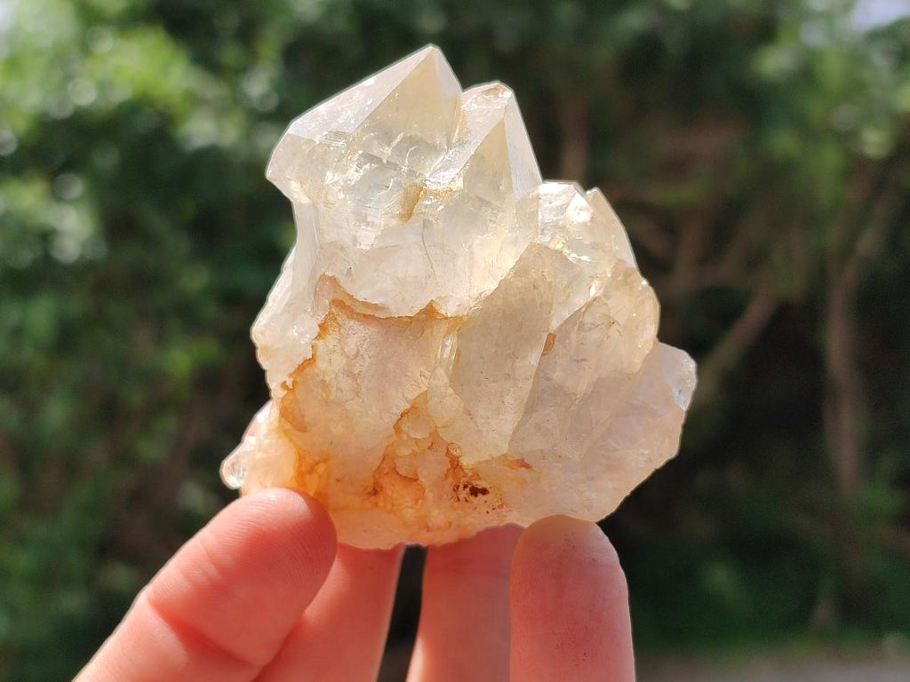Natural Limonite Quartz Clusters x 24 From Solwezi, Zambia - Toprock Gemstones and Minerals 