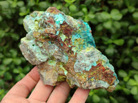 Natural Shattuckite Cobbed Pieces x 4 From Kaokoveld, Namibia