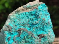 Natural Shattuckite Cobbed Pieces x 4 From Kaokoveld, Namibia