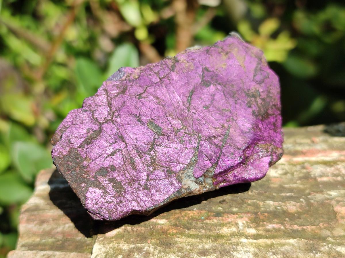 Natural Metallic Purpurite Specimens x 12 From Erongo, Namibia