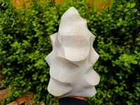 Polished Banded Agate Flame x 1 From Madagascar