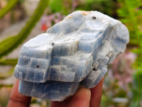Natural Sky Blue Calcite Specimens x 12 From Namibia