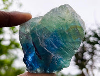 Natural Watermelon Fluorite Cobbed Specimens x 14 From Uis, Namibia