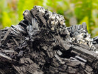 Natural Schorl Black Tourmaline Specimens x 2 From Erongo, Namibia - Toprock Gemstones and Minerals 