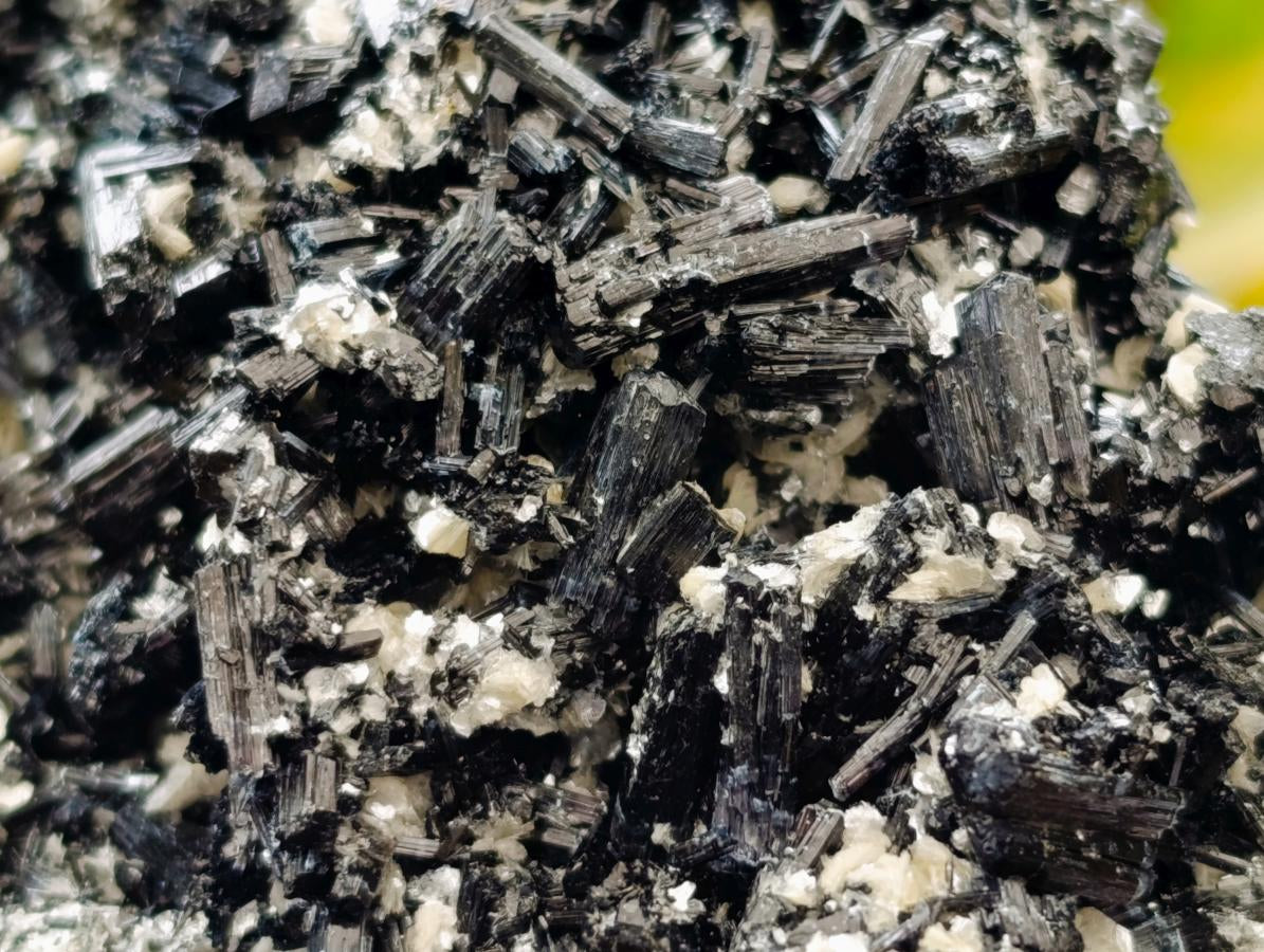 Natural Schorl Black Tourmaline Specimens x 2 From Erongo, Namibia - Toprock Gemstones and Minerals 