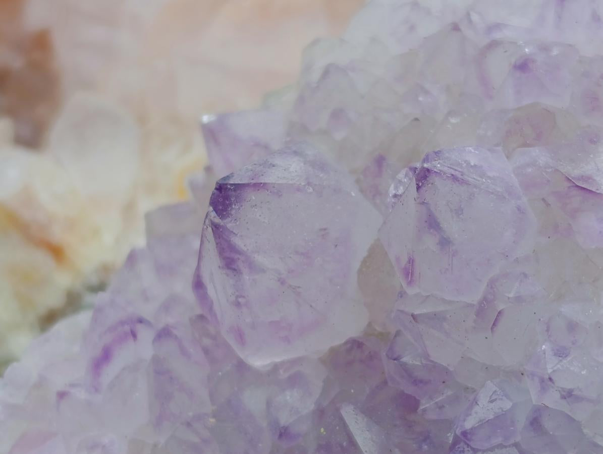 Natural Sunburst Amethyst Spirit Clusters x 2 From Boekenhouthoek, South Africa