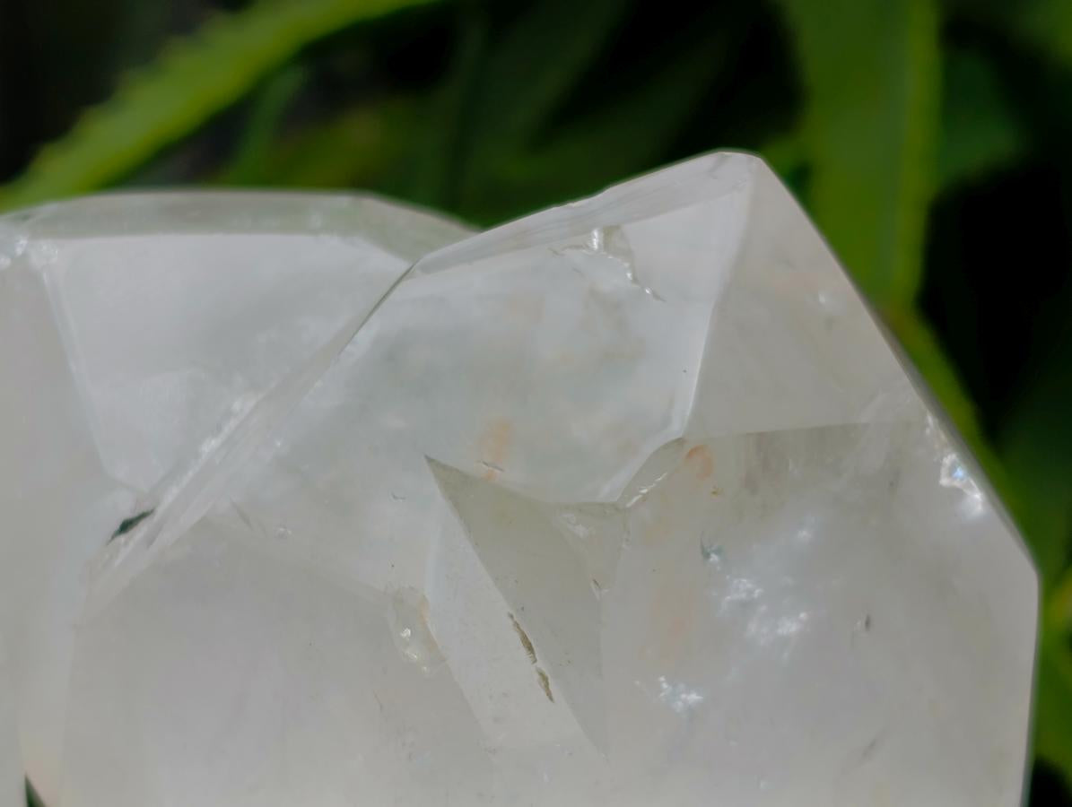 Polished Clear Quartz Crystals x 2 From Madagascar