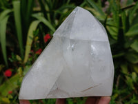 Polished Clear Quartz Crystals x 2 From Madagascar