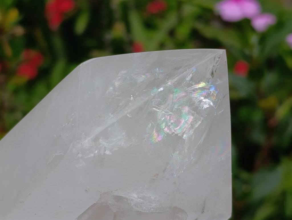 Polished Clear Quartz Crystals x 2 From Madagascar