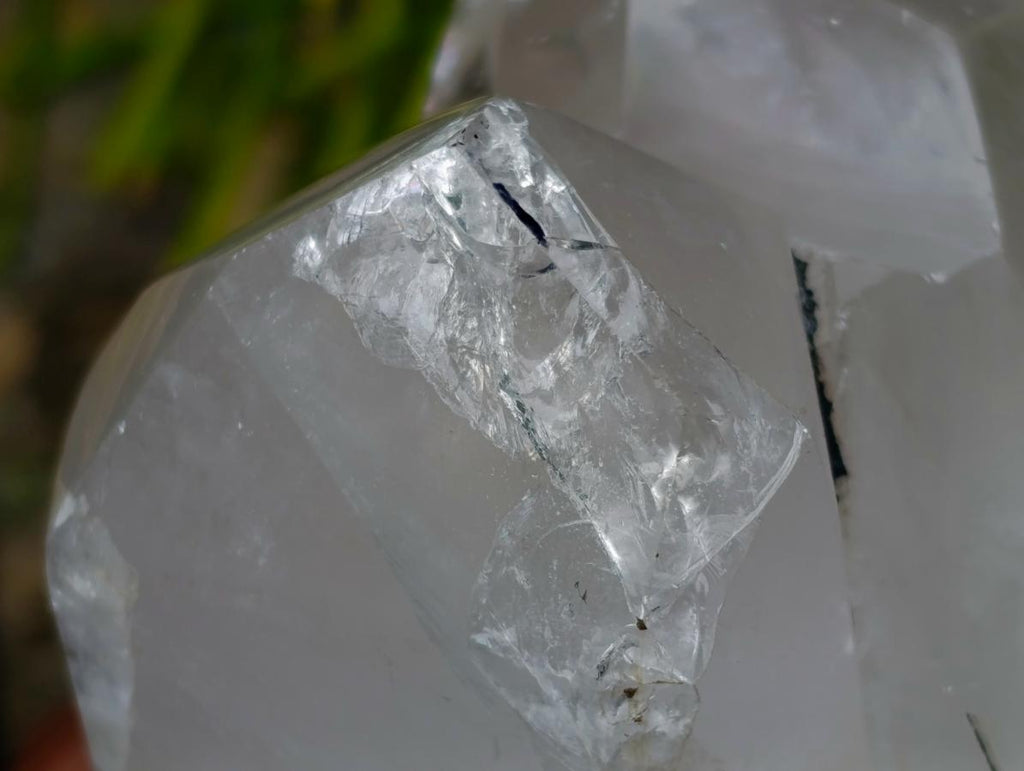 Polished Clear Quartz Crystals x 2 From Madagascar