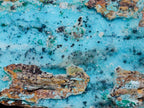 Natural Drusy Coated Chrysocolla With Malachite Specimens x 2 From Lupoto Mine, Congo - Toprock Gemstones and Minerals 