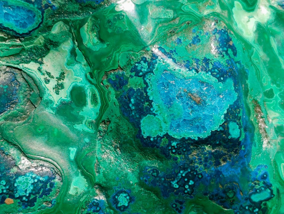 Polished XXL Malacolla Free Form x 1 From Kulukuluku, Congo