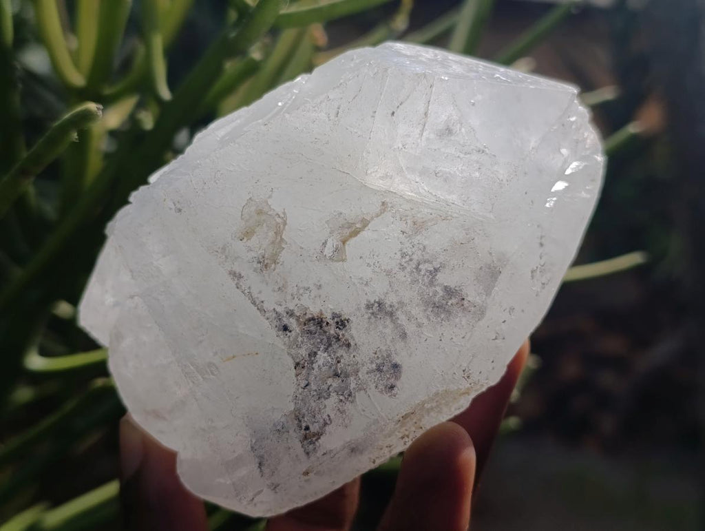 Natural Large Double Terminated Clear Quartz Floater Crystals x 4 From Madagascar