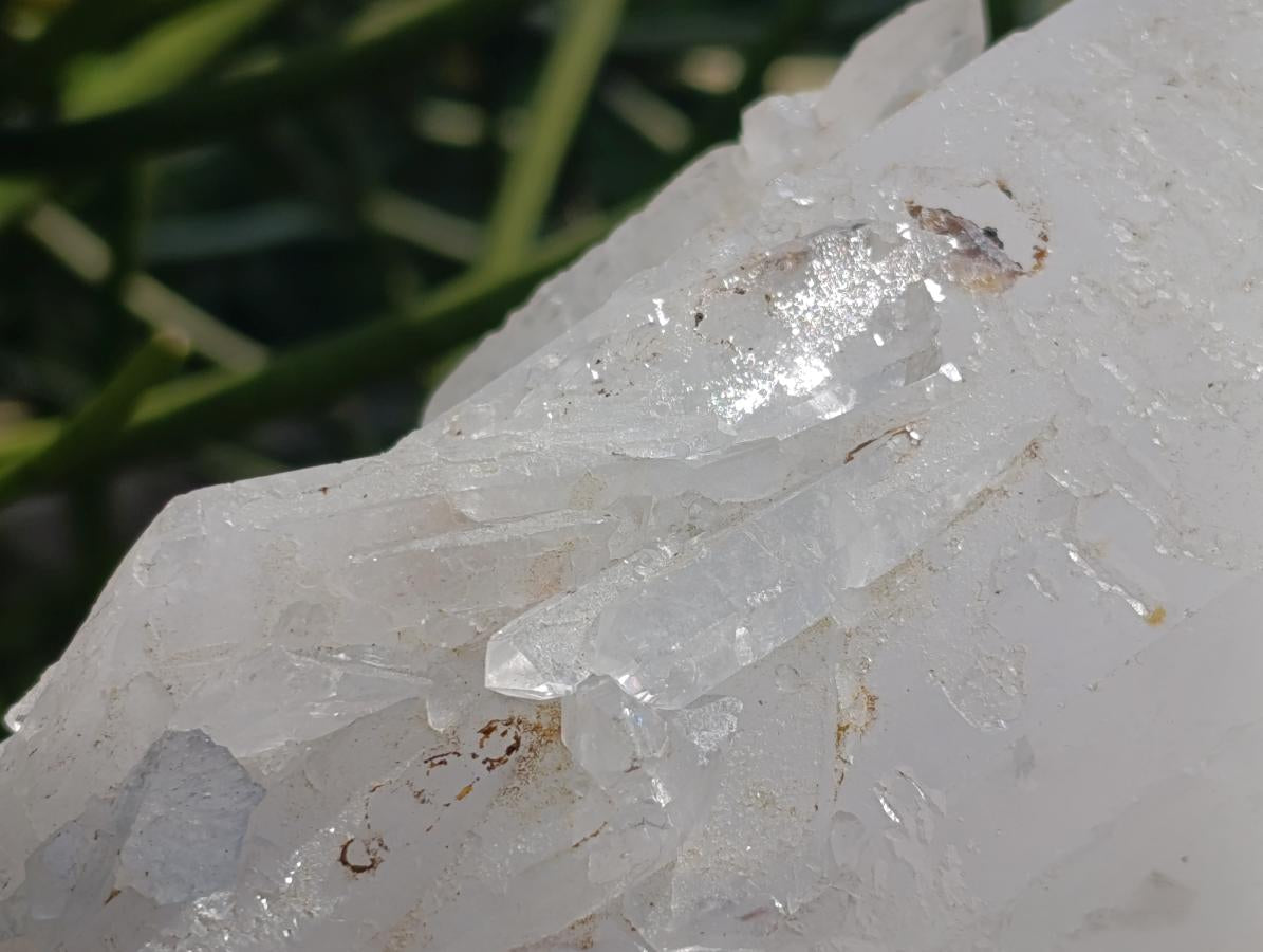 Natural Large Double Terminated Clear Quartz Floater Crystals x 4 From Madagascar
