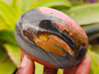 Polished Polychrome Jasper Galets x 6 From NW Coast, Madagascar - Toprock Gemstones and Minerals 