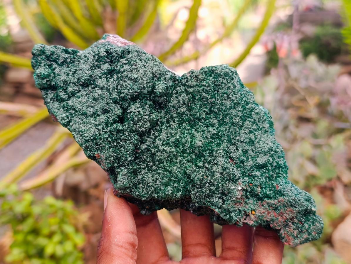 Natural Crystalline Malachite Specimens x 3 From Tenke Fungurume, Congo