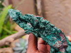 Natural Crystalline Malachite Specimens x 3 From Tenke Fungurume, Congo