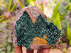 Natural Crystalline Malachite Specimens x 3 From Tenke Fungurume, Congo
