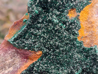 Natural Crystalline Malachite Specimens x 3 From Tenke Fungurume, Congo