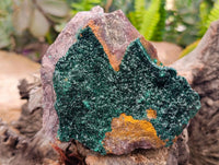 Natural Crystalline Malachite Specimens x 3 From Tenke Fungurume, Congo