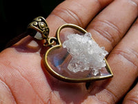 Hand Made Specially Selected Mixed Crystal Pendants - Set in Resin x 8 From South Africa