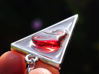 Hand Made Specially Selected Mixed Crystal Pendants - Set in Resin x 8 From South Africa