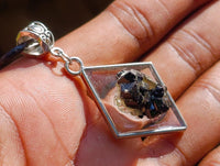 Hand Made Specially Selected Mixed Crystal Pendants - Set in Resin x 8 From South Africa