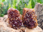 Natural Amethystos Amethyst Clusters x 20 From Kwaggafontein, South Africa