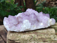 Natural Sunburst Amethyst Spirit Clusters x 2 From Boekenhouthoek, South Africa