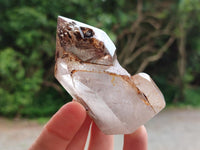 Polished Quartz Crystals With Inclusions x 6 From Madagascar