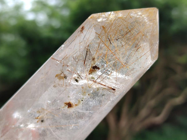 Polished Quartz Crystals With Inclusions x 6 From Madagascar