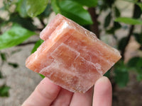 Natural Sunset Orange Calcite Specimens x 24 From Spitzkop, Namibia