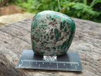 Polished Emerald Mica 'Mutokolite' Standing Free Forms x 4 From Mutoko, Zimbabwe - Toprock Gemstones and Minerals 