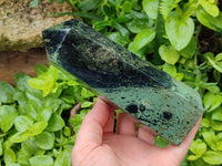 Polished Stromatolite Crystal Points x 2 From Katsepy, Madagascar