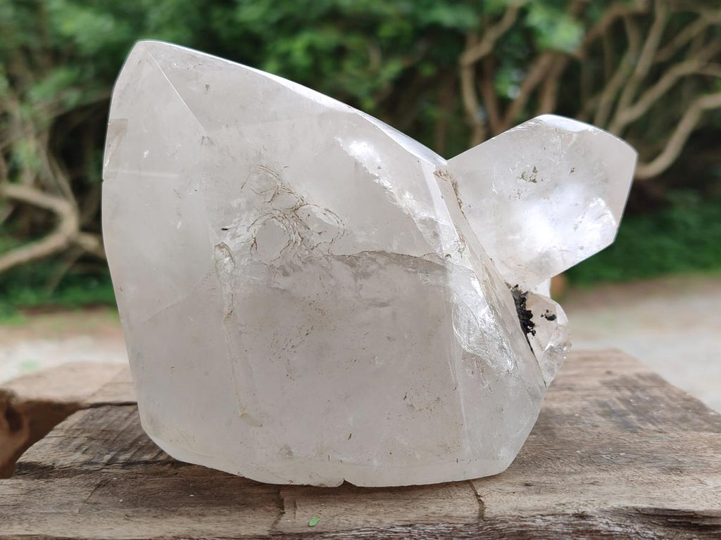 Polished Mpika Quartz Clusters x 2 From Mpika, Zambia - Toprock Gemstones and Minerals 