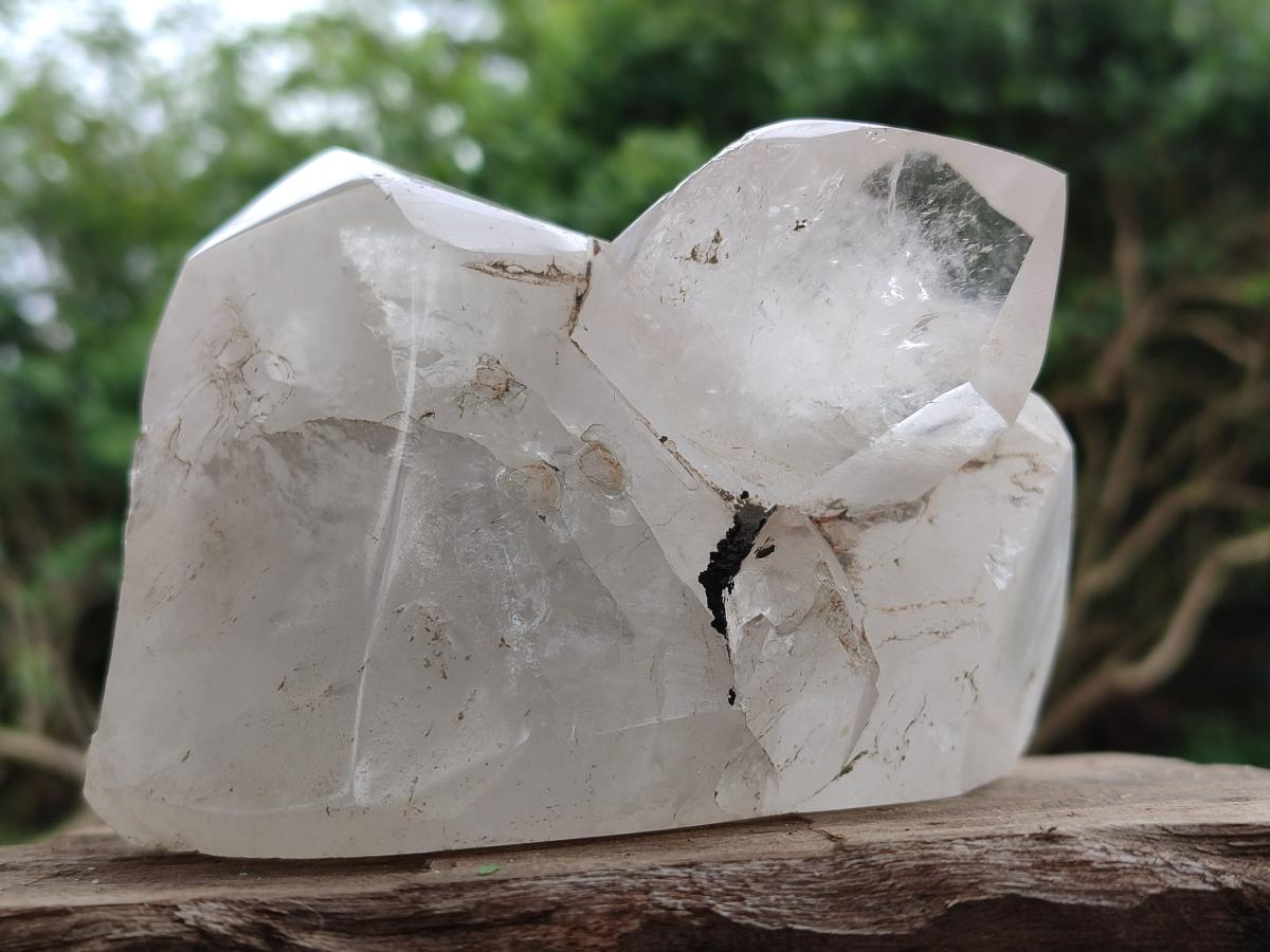 Polished Mpika Quartz Clusters x 2 From Mpika, Zambia - Toprock Gemstones and Minerals 