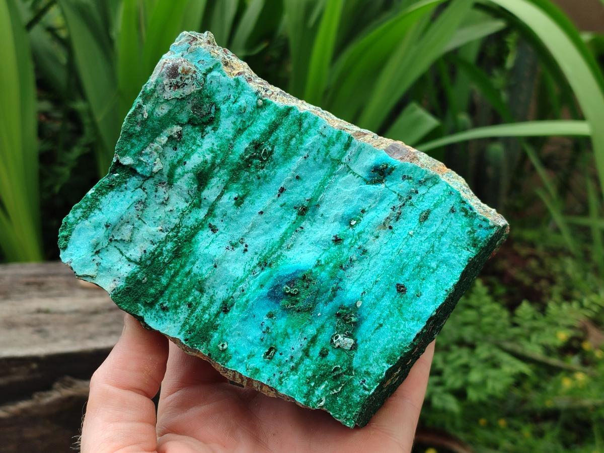 Natural Drusy Coated Chrysocolla On Dolomite Specimens x 2 From Likasi, Congo - Toprock Gemstones and Minerals 
