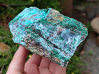 Natural Drusy Coated Chrysocolla On Dolomite Specimens x 2 From Likasi, Congo - Toprock Gemstones and Minerals 