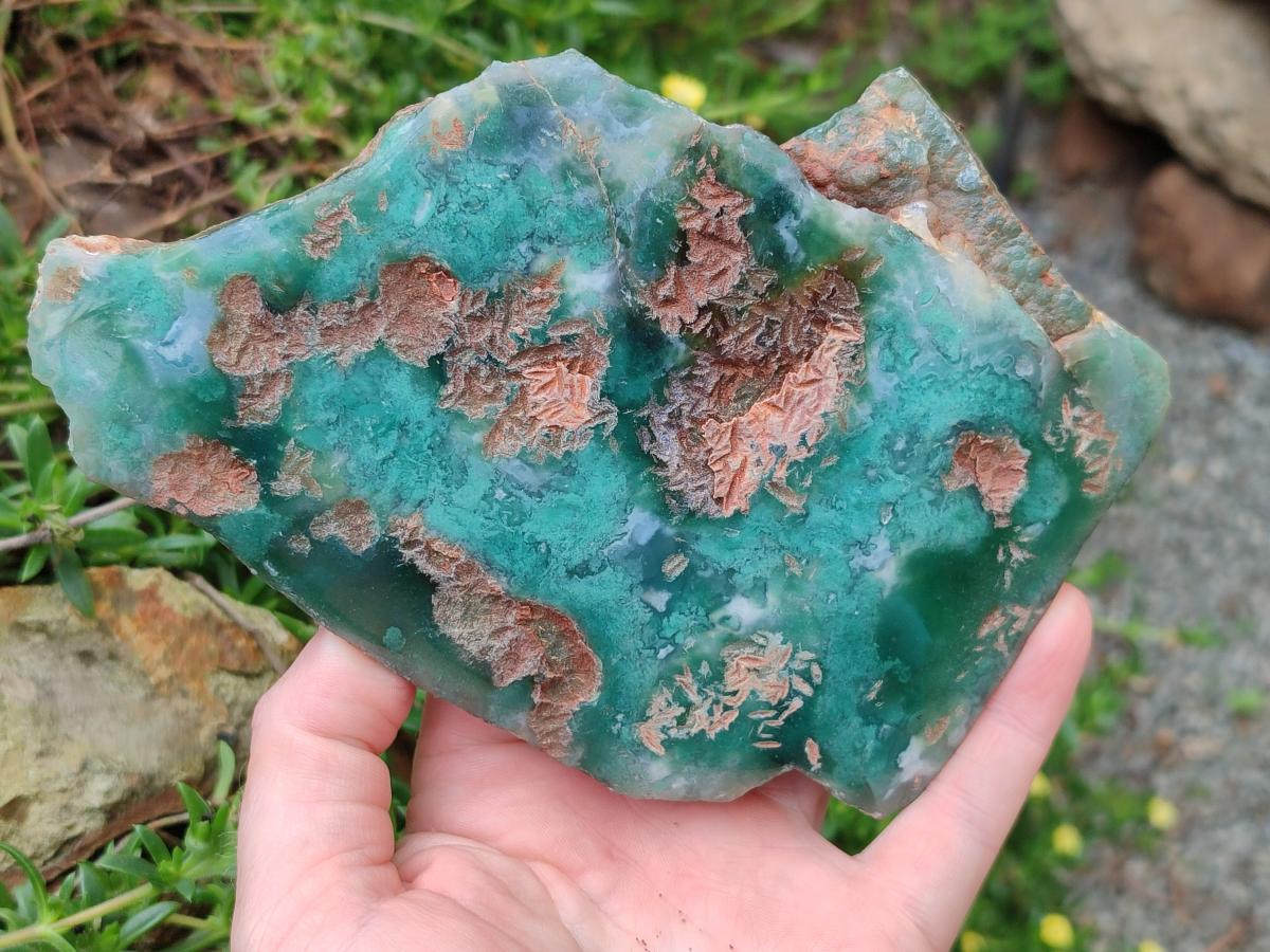 Polished On One Side Mtorolite Plates x 3 From Mutorashanga, Zimbabwe - Toprock Gemstones and Minerals 