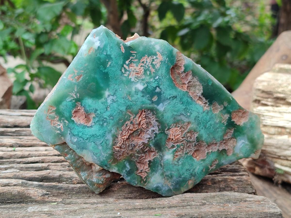 Polished On One Side Mtorolite Plates x 3 From Mutorashanga, Zimbabwe - Toprock Gemstones and Minerals 