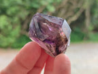 Natural Window Amethyst Crystals x 12 From Chiredzi, Zimbabwe